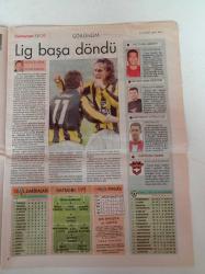 Cumhuriyet Spor Gazetesi - 20 Şubat 2007 - Alex De Souza - Tümer Metin -Şampiyonluğun Yolu Anadolu'dan Geçiyor - Tümer Metin - Thiery Henry - Alkışlar Halkbanka - Arsene Wenger