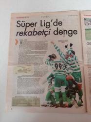 Cumhuriyet Spor Gazetesi - 20 Şubat 2007 - Alex De Souza - Tümer Metin -Şampiyonluğun Yolu Anadolu'dan Geçiyor - Tümer Metin - Thiery Henry - Alkışlar Halkbanka - Arsene Wenger