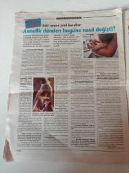 Cumhuriyet Bilim Teknik Gazetesi - 30 Ağustos 2003 - Sayı 858 - Annelik Dünden Bugüne Nasıl Değişti -Güneşlenmemek Kanser Nedeni - Obezlik Alzheimer Riskini Artırabilir - Uyku Saatini Belirleyen Gen - Dünyanın En Görkemli Ağacı İstanbul'da Keşfedildi