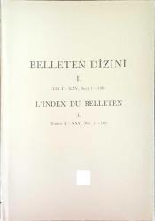 LOT.16 » Belleten Dizini / I - II - III - IV CİLT