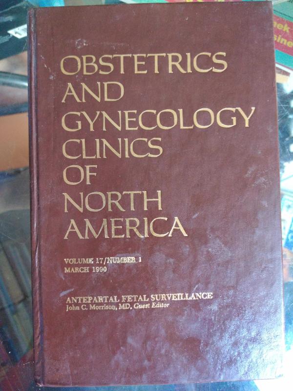 OBSTETRİCS AND GYNECOLOGY CLİNİCS OF NORTH AMERİCA * VOLUME 17 /NUMBER :1 MARCH 1990 - İKİNCİ EL