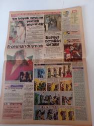 Milliyet Renk Gazetesi - 20 Haziran 1984 - Bir Yıldız Doğuyor Esin Afşar'ın Kızı Pınar Afşar Fotoğrafı - Kadın Takılarında Hitit Frig Ve Urartu Modası - Anadolu'da Kadın Evliyalar Kamer Çengi- Aydan Şener