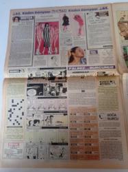 Milliyet Renk Gazetesi - 6 Mayıs 1984 - PTT Genel Müdürü Servet Bilgi Fotoğrafı - Dünyadaki Yerimiz Sondan Üçüncüdür- Deniz Kaplumbağalarının Arkadaşları - Hülya Avşar - Salih Güney