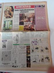 Milliyet Renk Gazetesi - 6 Mayıs 1984 - PTT Genel Müdürü Servet Bilgi Fotoğrafı - Dünyadaki Yerimiz Sondan Üçüncüdür- Deniz Kaplumbağalarının Arkadaşları - Hülya Avşar - Salih Güney