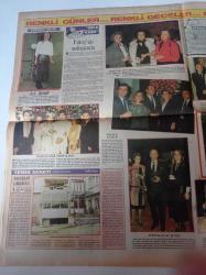 Milliyet Renk Gazetesi - 6 Mayıs 1984 - PTT Genel Müdürü Servet Bilgi Fotoğrafı - Dünyadaki Yerimiz Sondan Üçüncüdür- Deniz Kaplumbağalarının Arkadaşları - Hülya Avşar - Salih Güney