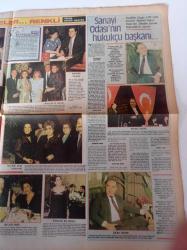 Milliyet Renk Gazetesi - 6 Mayıs 1984 - PTT Genel Müdürü Servet Bilgi Fotoğrafı - Dünyadaki Yerimiz Sondan Üçüncüdür- Deniz Kaplumbağalarının Arkadaşları - Hülya Avşar - Salih Güney