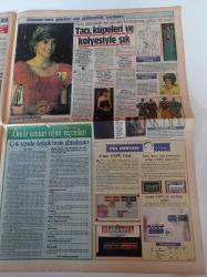 Milliyet Renk Gazetesi - 10 Mayıs 1984 - 29. Eurovision Şarkı Yarışması'nın Birincisi Herrey's Grubu Fotoğrafı - Punk Modası - Rahmi Saltuk Denetim Çağdışıdır- Gırgıriye - Perran Kutman - Gülşen Bubikoğlu