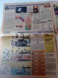 Milliyet Renk Gazetesi - 27 Mayıs 1984 - Almanya'daki Süper Türk Kızı Renan Demirkan Fotoğrafı - Trabzonspor Yazı Dizisi - Necip Fazıl Kısakürek'in Oğlu Mehmet Kısakürek Babasının Kitaplarını Basıyor - Rahmi Koç - Sakıp Sabancı - Semra Özal - Gönül Yazar