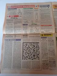 Milliyet Renk Gazetesi - 27 Mayıs 1984 - Almanya'daki Süper Türk Kızı Renan Demirkan Fotoğrafı - Trabzonspor Yazı Dizisi - Necip Fazıl Kısakürek'in Oğlu Mehmet Kısakürek Babasının Kitaplarını Basıyor - Rahmi Koç - Sakıp Sabancı - Semra Özal - Gönül Yazar