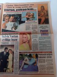 Milliyet Renk Gazetesi - 30 Mayıs 1984 - Banu Alkan En Büyük Namussuzluk Göz Zinasıdır- Faruk Peker - Film Yapımcısı Kadri Yurdatap- Michael Jackson Yazar Oluyor