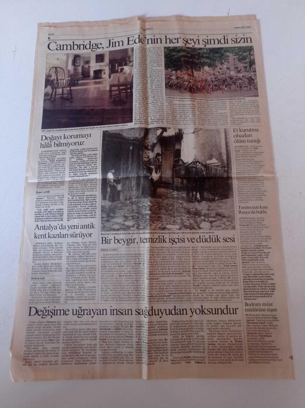 Cumhuriyet 2 Gazetesi 1 Nisan 1994 Sayı 25013 İhtiyar  