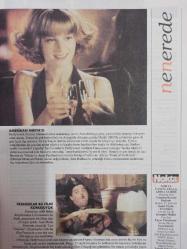 Nokta Nenerede Dergisi - 18-24 Nisan 1993 - Televizyonda Ingmar Bergman, Alan Rudolph ve Giuseppe Tornatore filmleri - Oyuncuklar ve Metres gösterimde - Godot'lu günler - İzmir Film Festivali başladı - Louis De Funes- Julia Roberts - Macello Mastroianni - Catherine Deneuve - Robert De Niro -