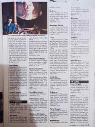 Nokta Nenerede Dergisi - 11-17 Nisan 1993 - Kapat Gözlerimi gösterimde - Mavi Sakal Anadolu'yu rocklayacak - Festivalin ikinci haftası için NN tavsiyeleri - Almanya'dan sıkı bir solist geliyor: Tülay - Danny De Vito - Pascale Ogier - Ara Güler - Clive Barker - Federico Fellini - Özer Kabaş -