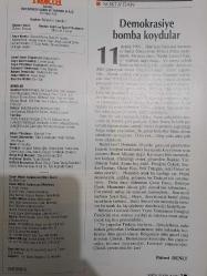 Nokta Dergisi - 3 Kasım 1991 - Irak Kürtleri himaye istedi - Yeni bir partiye doğru - Masal sürüyor - Demirel'in Koskotas dosyaları - Gurbetçi eşcinseller - Gerçek, sanatı taklit ediyor - Görüşme notundan bölümler - Milletvekilin kadar konuş - Madencinin okkalı tokatı - Kendi horoskopunu kendin çöz - Kaza mı cinayet mi ? - Deniz Yolları yalı düşmanı -