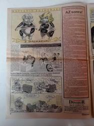 Cumhuriyet Dinazor Mizah Gazetesi - 30 Nisan 1997 - Sayı 21 - Necmettin Erbakan Ve Tansu Çiller Karikatürü -- Refahyol - Osmanlı Dövüş Sanatları Çalışma Akademisi - Mert Çiller - Ferhan Şensoy - Yarın 1 Mayıs - Hitler'in Dostları