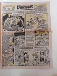 Cumhuriyet Dinazor Mizah Gazetesi - 30 Nisan 1997 - Sayı 21 - Necmettin Erbakan Ve Tansu Çiller Karikatürü -- Refahyol - Osmanlı Dövüş Sanatları Çalışma Akademisi - Mert Çiller - Ferhan Şensoy - Yarın 1 Mayıs - Hitler'in Dostları