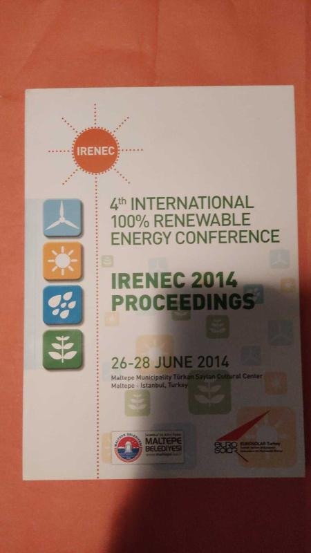 4th International 100% Renewable Energy Conference and Exhibition Proceedings IRENEC 2014 26-28 June 2014