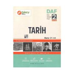 Birey Ders Anlatım Föyü Tarih 2.Kitap 12.Sınıf Konularını Kapsar