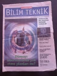 Cumhuriyet Bilim Teknik Gazetesi - 26 Şubat 2000- Sayı 675 - Dünyayı Laboratuvarda Yok Etme Planları Mı - Denizaltında Yaşayan Saydam Canlılar - Mendel Ve Genetik Bilimin Doğuşu - Erkek Adam İçmez