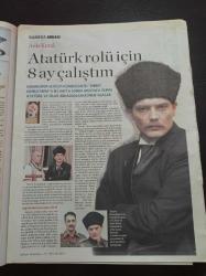 Milliyet Televizyon Gazetesi - 13 19 Ocak 2007 - Murat Yıldırım ve Burçin Terzioğlu Fotoğrafı - İşte En Güzel Çocuk Kanalı - Haftanın Dizisi Selena - Atatürk Emret Komutanım'da - Sinem Kobal - Pınar Altuğ Neden Behzat Uygur'u İstemedi - Oktay Kaynarca
