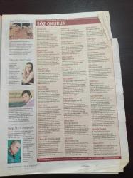 Milliyet Televizyon Gazetesi - 13 19 Ocak 2007 - Murat Yıldırım ve Burçin Terzioğlu Fotoğrafı - İşte En Güzel Çocuk Kanalı - Haftanın Dizisi Selena - Atatürk Emret Komutanım'da - Sinem Kobal - Pınar Altuğ Neden Behzat Uygur'u İstemedi - Oktay Kaynarca