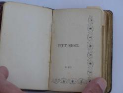 Antika Hristiyan Katolik Dini Kitap PETİT MİSSEL ROMAİN