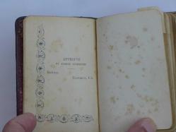 Antika Hristiyan Katolik Dini Kitap PETİT MİSSEL ROMAİN