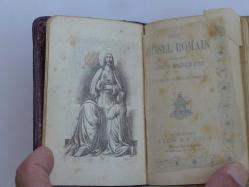 Antika Hristiyan Katolik Dini Kitap PETİT MİSSEL ROMAİN