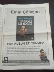 Cumhuriyet Kitap Gazetesi - 23 Ekim 2008 - Sayı 975 - Fazıl Hüsnü Dağlarca - Nazım Hikmet Ve Tosca'sı - Kum Koleksiyonu - Kayıp Şeyler Ülkesinde - 2001 Cervantes Ödülü