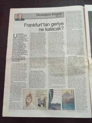 Cumhuriyet Kitap Gazetesi - 16 Ekim 2008 - Sayı 974 - Auguste Renoir Joseph Durand Ruel Portresi - Mine G. Kırıkkanat Destina - Müge İplikçi Kafdağı - Hıfzı Topuz'dan Kongo Kurtuluş Mücadelesinin Romanı Kara Çığlık