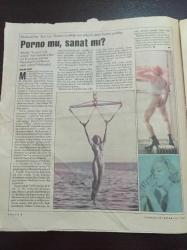 Cumhuriyet Kitap Gazetesi - 12 Kasım 1992 - Sayı 142 - Porno Mu Sanat Mı -Madonna Fotoğrafı - Çarşambayı Sel Almadı - Bellek Denemesi - Antolojiler Dizisi - Tersine Dünya - Bir Mektup Yazmak İstiyorum - Sosyalist Açıdan Toplum - Cigerhun- Pablo Neruda