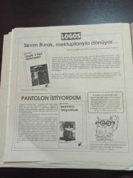 Cumhuriyet Kitap Gazetesi - 2 Kasım 1990 - Sayı 37 -  Yine İmam Gazali Üstüne -9. İstanbul Kitap Fuarı - Devlete Karşı Bir Ozan Nazım Hikmet - Onur Yazarı Aziz Nesin - Melih Cevdet Anday - Bulat Okucava - Sten Nadolny- Abdüllatif Laabi