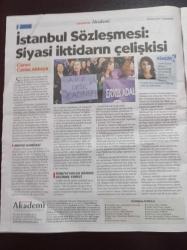 Cumhuriyet Akademi Gazetesi - 28 Ekim 2017 - Sayı 19- İstanbul Sözleşmesi Siyasi İktidarın Çelişkisi - Permakültür- Sarmalayan Kucak Ayıplayan Göz Komşu - Türkiye Üniversitelerinde Toplumsal Cinsiyet