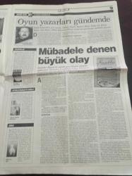Star Box Gazetesi - 1 Eylül 2002 - Tarkan Ve Hidayet Türkoğlu Fotoğrafı - Onurlu Hezimetlerden Dünya Üçüncülüğüne - İskenderun Genç İşadamları Derneği Başkanı Bir Kadın Vicdan Eraslan - Lezzet İskelesi