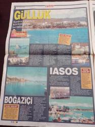 Star Box Gazetesi - 20 Ağustos 2002 - Şarkıcı Çelik İle Buket Saygı'nın Gizli Nikahından İlk Fotoğraflar - Pınar Altuğ - Umut Elçioğlu- Gülben Ergen - Güllük - İasos- Büyük Usta Ergüder Yoldaş - Hülya Avşar