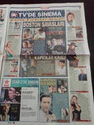 Star Box Gazetesi - 20 Ağustos 2002 - Şarkıcı Çelik İle Buket Saygı'nın Gizli Nikahından İlk Fotoğraflar - Pınar Altuğ - Umut Elçioğlu- Gülben Ergen - Güllük - İasos- Büyük Usta Ergüder Yoldaş - Hülya Avşar