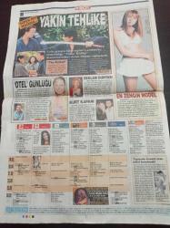 Star Box Gazetesi - 20 Ağustos 2002 - Şarkıcı Çelik İle Buket Saygı'nın Gizli Nikahından İlk Fotoğraflar - Pınar Altuğ - Umut Elçioğlu- Gülben Ergen - Güllük - İasos- Büyük Usta Ergüder Yoldaş - Hülya Avşar