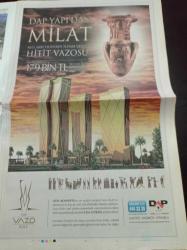 Hürriyet 65. Yıl Gazetesi - 1 Mayıs 2013 - Emlak Finans Gazetesi - Serbest Piyasa Kurulu Başkanı Vahdettin Ertaş - Borsa İstanbul Başkanı İbrahim Turhan - Jetgillerin Evinde Oturmaya Ne Dersiniz - 2023'te Türkiye'nin Kalbi İstanbul'da Atacak