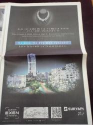 Hürriyet 65. Yıl Gazetesi - 1 Mayıs 2013 - Emlak Finans Gazetesi - Serbest Piyasa Kurulu Başkanı Vahdettin Ertaş - Borsa İstanbul Başkanı İbrahim Turhan - Jetgillerin Evinde Oturmaya Ne Dersiniz - 2023'te Türkiye'nin Kalbi İstanbul'da Atacak