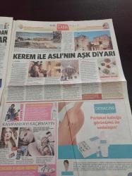 Milliyet Cadde Gazetesi-16 Nisan 2010 - Kurtlar Vadisi Pusu - Deniz Çakır - Nihat Alptuğ Altınkaya - Sarah Jessica Parker Fotoğrafı - Pera İle Eyüp Nasıl Buluşur - Şarkıcı Gökben Ajda Pekkan Beni Taciz Etti