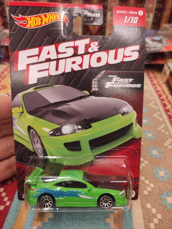 Antika - Hotwheels - fast and furious '95 Mitsubishi Eclipse