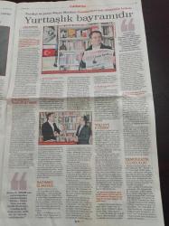 Cumhuriyet 29 Ekim Özel Gazetesi - Mustafa Kemal Atatürk Fotoğrafı - Bir Kent Devrimi - Yurttaşlık Bayramı - Cumhuriyet Kadınları Cumhuriyeti Anlattı - Bütün Gerçekler Nutuk'ta