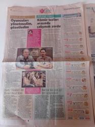 Milliyet Cafe Gazetesi - 13 Ekim 2008 - Bülent Ersoy ve Seda Sayan'ın Vokalisti Şebnem Bal Albüm Çıkardı - Hande Yener Fotoğrafı - Vicdan Bir Nurgül Yeşilçay Filmi Değil - Erden Kıral- Murat Han- Madonna