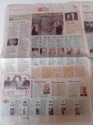 Milliyet Cafe Gazetesi - 13 Ekim 2008 - Bülent Ersoy ve Seda Sayan'ın Vokalisti Şebnem Bal Albüm Çıkardı - Hande Yener Fotoğrafı - Vicdan Bir Nurgül Yeşilçay Filmi Değil - Erden Kıral- Murat Han- Madonna