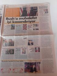 Hürriyet Pazar Gazetesi - 1 Ağustos 2004 - Oğuz Aral Anısına Son Gırgır - Stelyo Pipis Fotoğrafı - Avrupa'nın Emirdağlı Bakanı Emir Kır - Latif Demirci - Arman Kırım