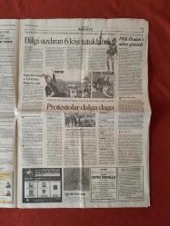 Cumhuriyet Gazetesi 27 Ekim 2007 ABD Yalnız Bıraktı,Sınırda Ağır Yığınak,Gülen Konferansına AKP İlgisi,CHP'de İpler Gerildi,Korsan Üniversite,ABD Terörü Cesaretlendiriyor,Galatasaray'a Ne Oldu,Tümer ve Appiah Dönüyor
