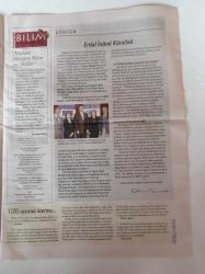 Cumhuriyet Bilim Teknoloji Gazetesi - 2 Nisan 2010 - Sayı 1202 - Celal Şengör -Osmanlı İstanbul Haritasını Neden Yapmadı - Görünmezlik Kavramına Türklerden Büyük Katkı - 6 Temel Duyguya Modern Çağın Yenileri Katıldı