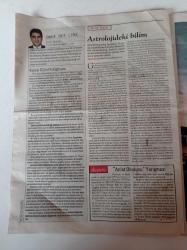 Cumhuriyet Bilim Teknoloji Gazetesi - 2 Nisan 2010 - Sayı 1202 - Celal Şengör -Osmanlı İstanbul Haritasını Neden Yapmadı - Görünmezlik Kavramına Türklerden Büyük Katkı - 6 Temel Duyguya Modern Çağın Yenileri Katıldı