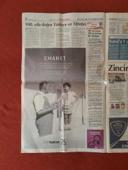 Cumhuriyet Gazetesi 23 Nisan 2019 Dünyanın En Güzel Bayramı,Türkiye Nereye,Sopa Dağıttılar,81 İlden İstifa Çağırısı,Meclise AKP Freni,Kartal Yılmaz,Olağanüstü Zirve