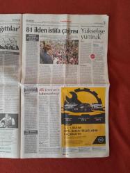 Cumhuriyet Gazetesi 23 Nisan 2019 Dünyanın En Güzel Bayramı,Türkiye Nereye,Sopa Dağıttılar,81 İlden İstifa Çağırısı,Meclise AKP Freni,Kartal Yılmaz,Olağanüstü Zirve